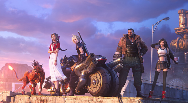 Final fantasy VII remake end